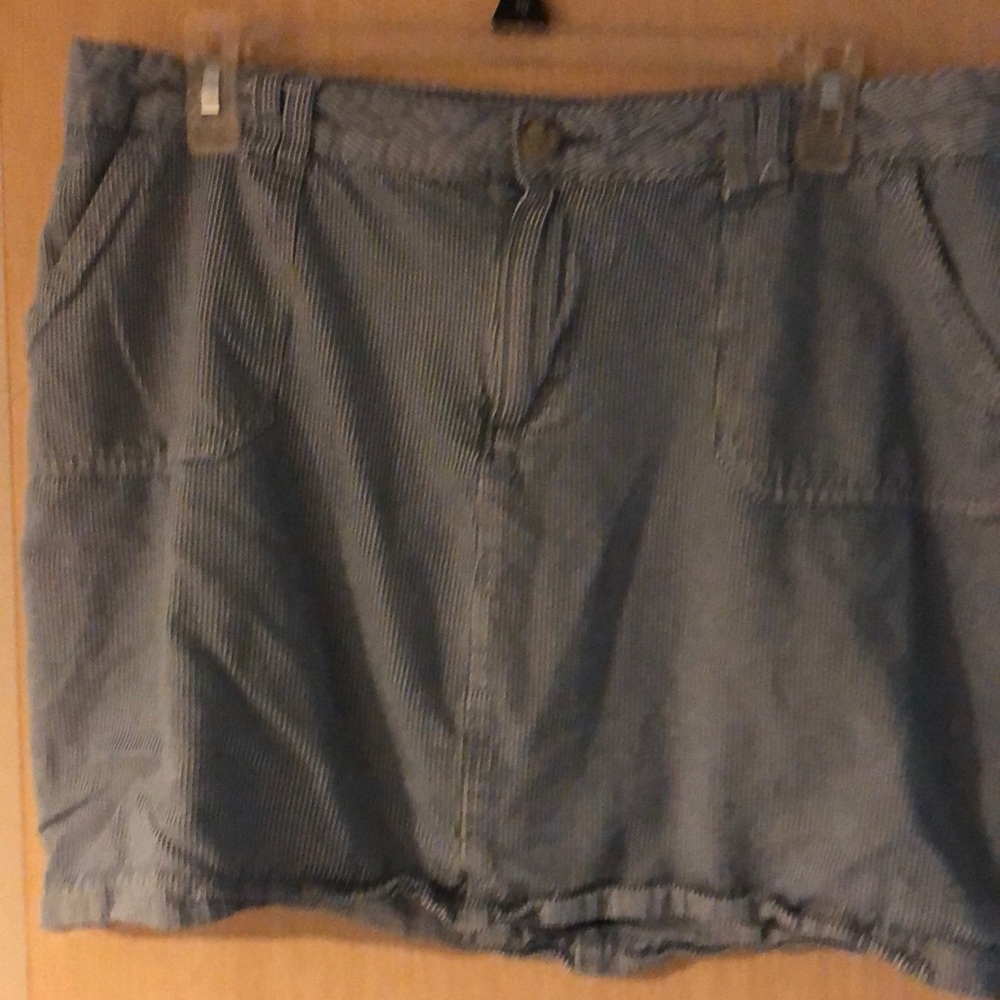 Riders by Lee blue/white stripped skort. Size 12
